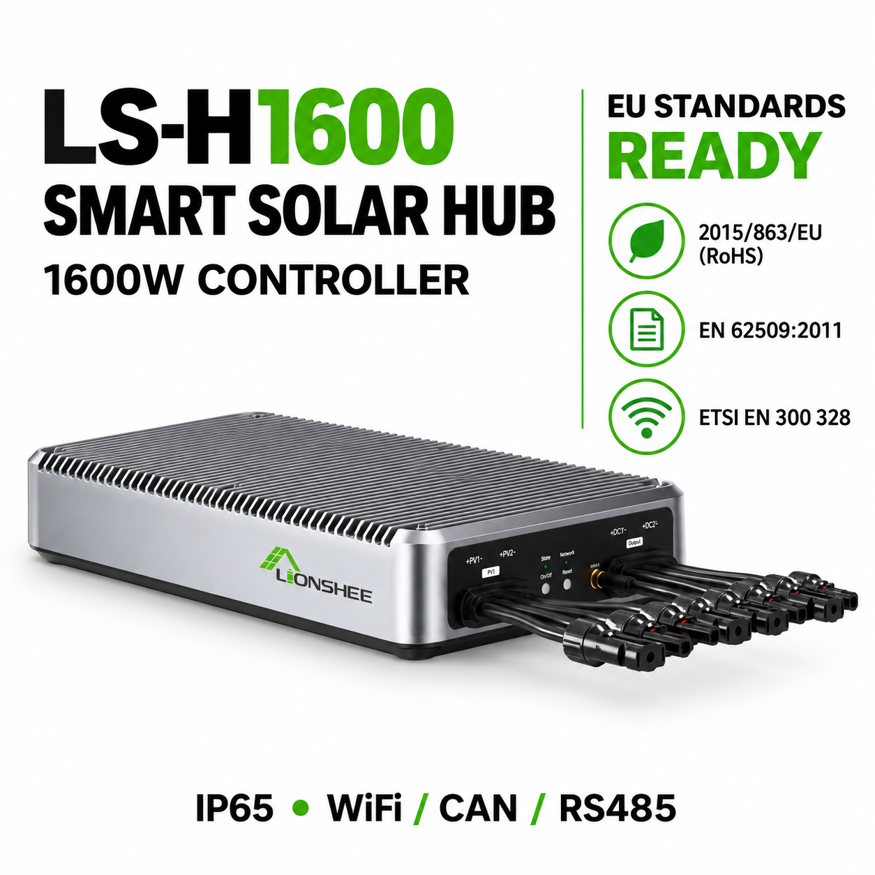 LIONSHEE LS-L1024 Akumulator 1024 Wh Do Balkonowej Instalacji Solarnej Plug And Play Z LS-H1600 Smart Solar Hub