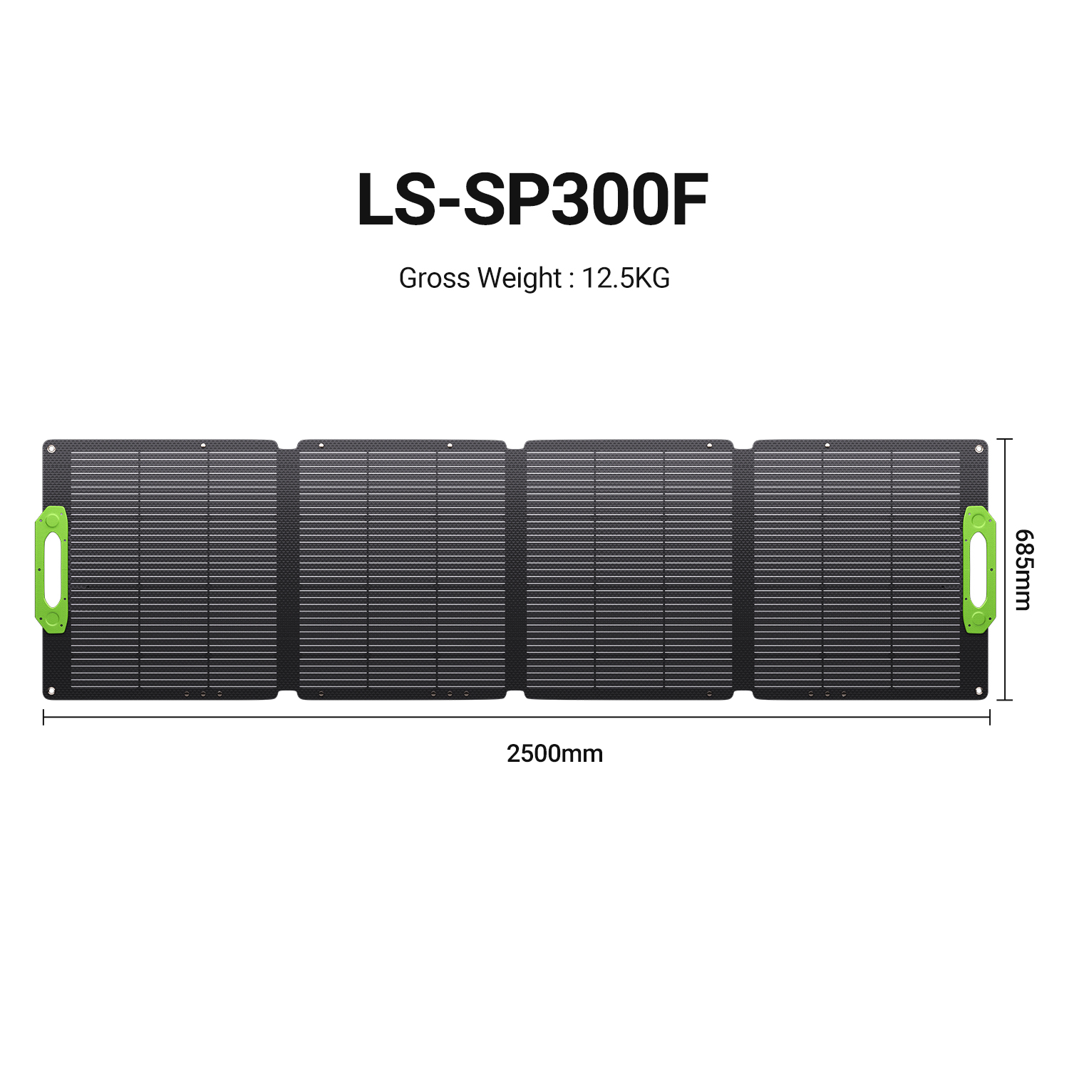 LIONSHEE LS-SP300 składany panel słoneczny 300W