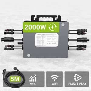 LIONSHEE LS-2000M Mikroinwerter Solarny 2000W Z WiFi, 4 MPPT I Wysyłką Z Magazynu W Niemczech Lub Wielkiej Brytanii