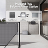 LIONSHEE LS-L1024 Akumulator 1024 Wh Do Balkonowej Instalacji Solarnej Plug And Play Z LS-H1600 Smart Solar Hub