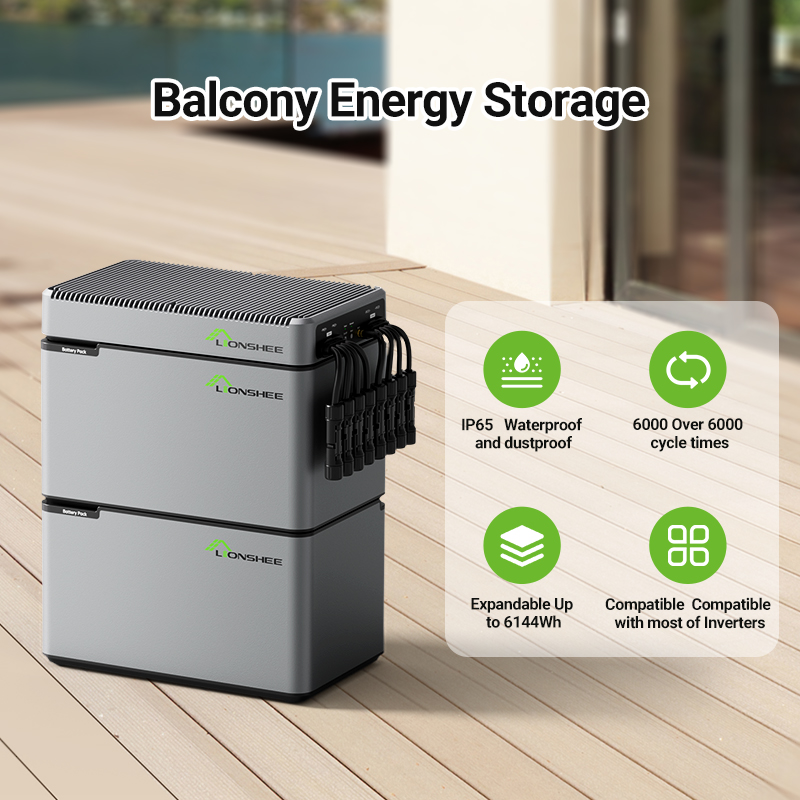 LIONSHEE LS-L1024 Power Box LiFePO4 1024 Wh Z Magazynu W Niemczech I Wielkiej Brytanii, CE RoHS MSDS, Szybka Dostawa