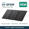 LIONSHEE LS-SP30F Składany Panel Słoneczny 30W Z USB I Type-C, ETFE, Magazyn Niemcy I Wielka Brytania