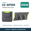 LIONSHEE LS-SP100 Składany Panel Słoneczny 100W Do Stacji Zasilania, ETFE, IP67, MC4, Magazyn Niemcy I Wielka Brytania