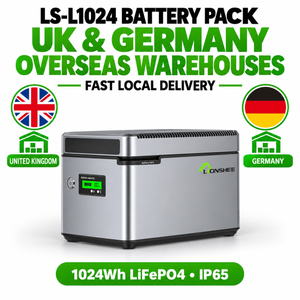 LIONSHEE LS-L1024 Power Box LiFePO4 1024 Wh Z Magazynu W Niemczech I Wielkiej Brytanii, CE RoHS MSDS, Szybka Dostawa